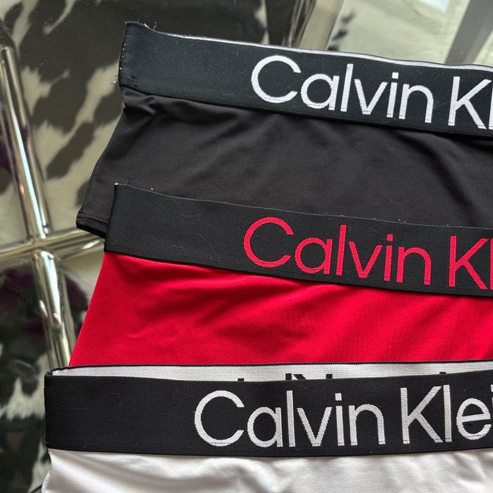 Calvin Klein Kids Bottoms - Black, Red, and White Trio